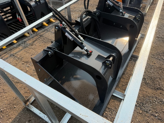 Land Honor 72" Skid Steer Grapple Bucket