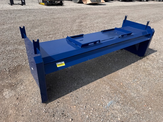 KC 8' Skid Steer Snow Pusher