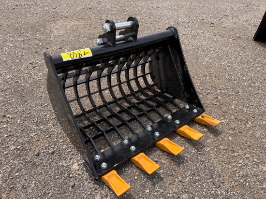 SDLanch 24" Mini Excavator Rock Bucket