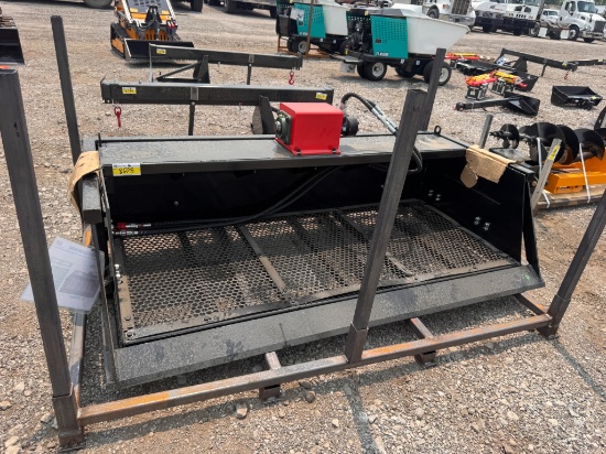 Future 79" Skid Steer Vibrating Screen Bucket