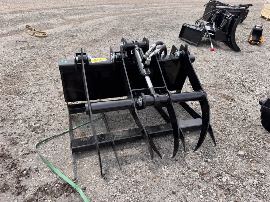 SDLanch 36" Mini Skid Steer Grapple Bucket