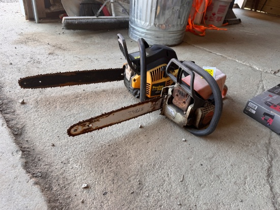(2) Chainsaws