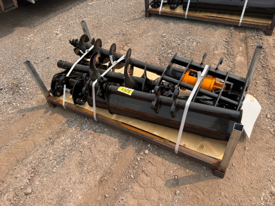 Future 25mm Mini Excavator 8 Piece Attachment Set