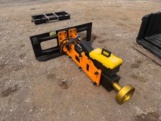 Future D680 Skid Steer Post Pounder