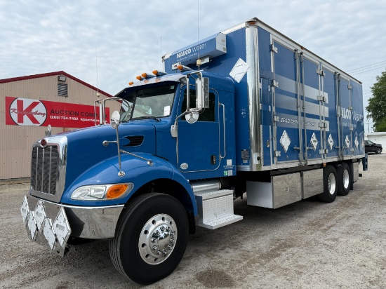 2013 Peterbilt PB348 Box Truck