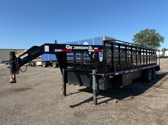 2014 Gooseneck Utility Trailer
