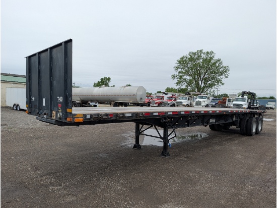 2006 Transcraft TL2000 Flatbed Trailer w/ Princeton Hookup