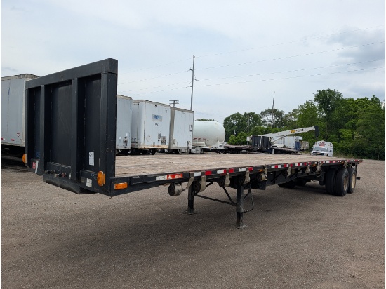 2006 Transcraft Flatbed Trailer w/ Piggyback Hookup