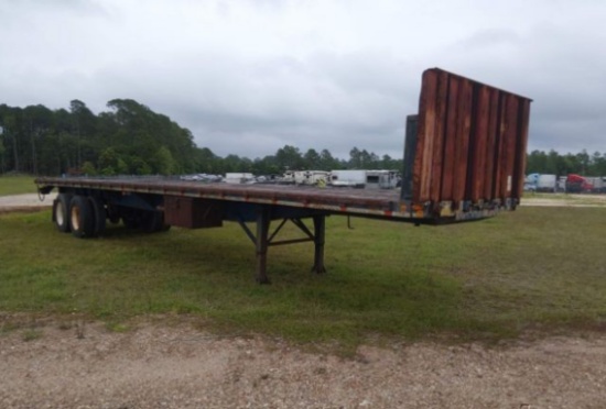 Offsite 1993 Utility Flatbed Trailer