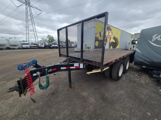 Offsite 2016 GREAT LAKE flatbed TRAILER