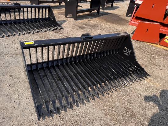 KC 72" Skid Steer Skeleton Bucket