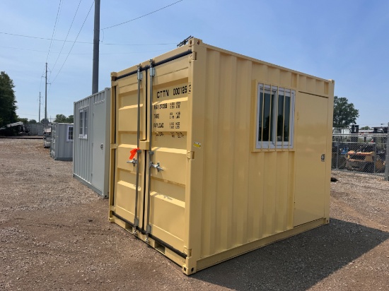 10' Container w/ Side Door & Window