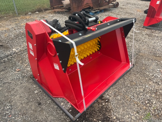 RayTree 55" Excavator Screening Bucket RESB55