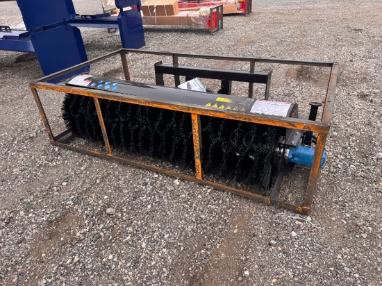 Mower King SSAB72 Skid Steer Broom