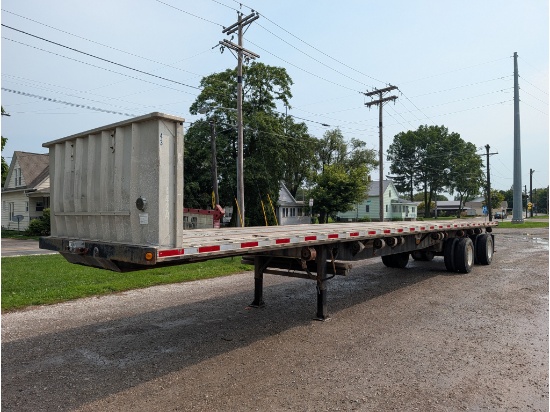 1999 Wabash Flatbed Trailer Moffet Hookup