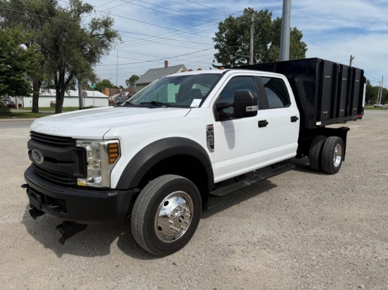 2018 Ford F-450 Flatbed Dump