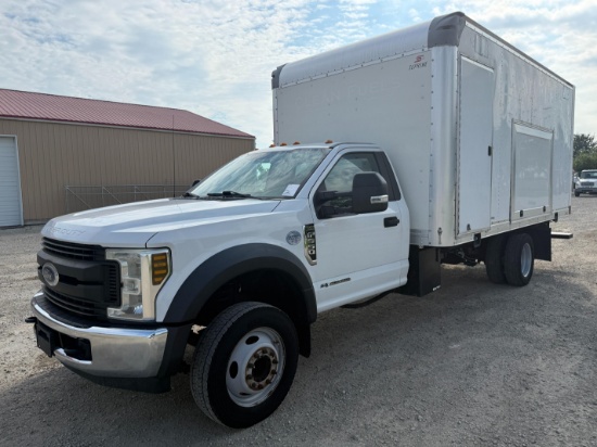 2019 Ford F550 Box Truck