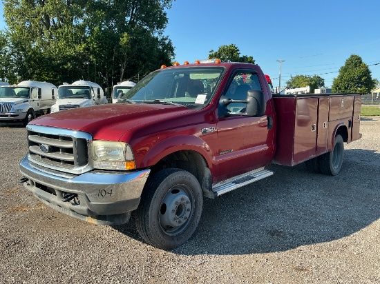2002 Ford F-550 Utility Truck