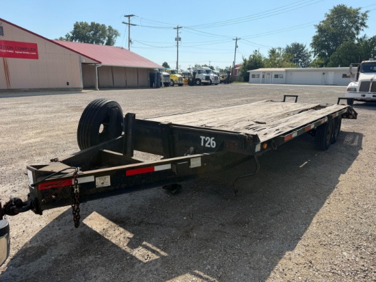 2001 Stigers T-7232D Equipment Trailer