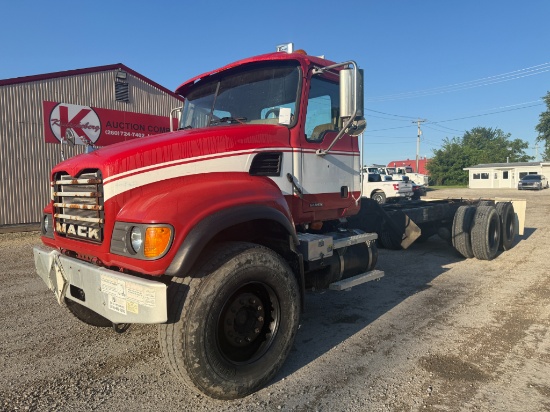 2007 Mack CV713 Granite Cab & Chassis