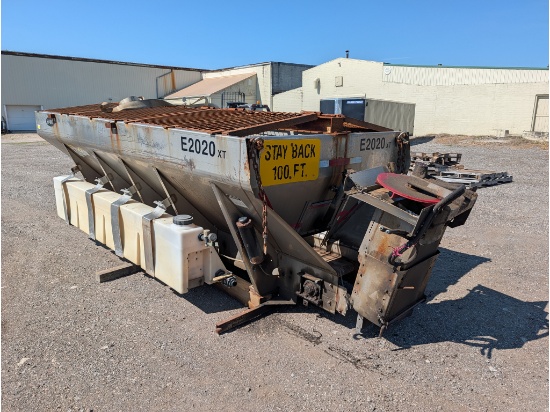 14' Hi-Way Aluminum Salt Spreader