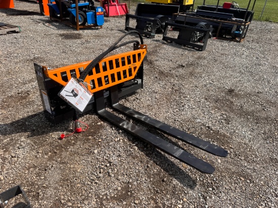 Land Honor 48" Skid Steer Hydraulic Positioning Forks