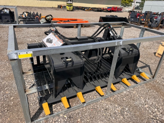 Land Honor 72" Skid Steer Rock Grapple