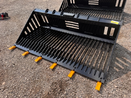 Future Skid Steer 66" Rock Bucket