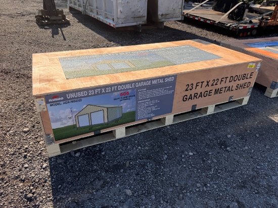 Rhino 23' x 22' Double Garage Model: AGR-MS2322