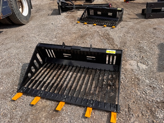 Future 42" Mini Skid Steer Rock Bucket