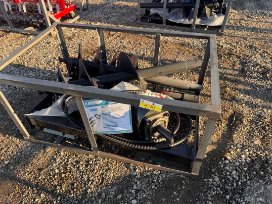 AGT SSECAG-Y Skid Steer Auger Set