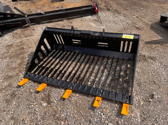 Future 42" Mini Skid Steer Rock Bucket