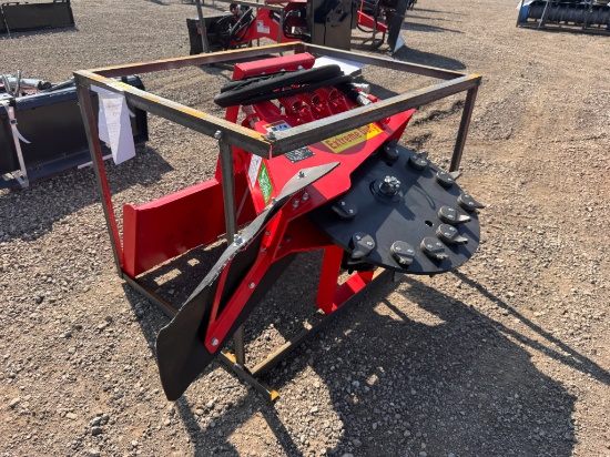 RayTree Skid Steer Transverse Stump Grinder RTSG30