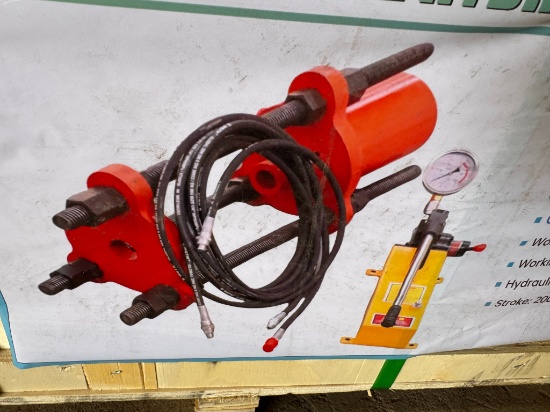 Manual Hydraulic Track Pin Press Machine