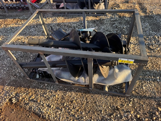 AGT SSECAG-Y Skid Steer Auger Set
