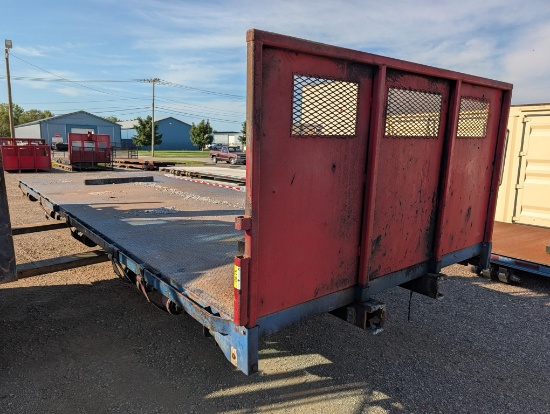 24' x 102" Steel Flatbed