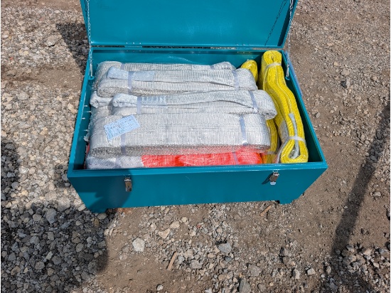 17 Landhonor Webbing Slings W/ Toolbox