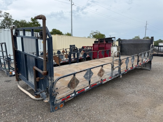 24' x 100" Steel Flatbed w/ Liftgate