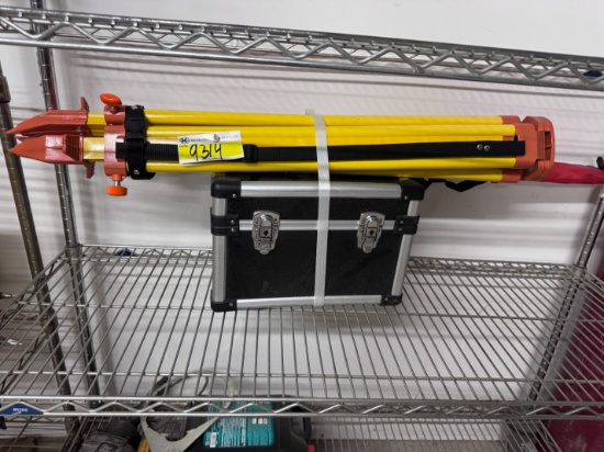 Self-Leveling Rotary Laser Level with Batteries, Receiver, Tripod, Grade Rod