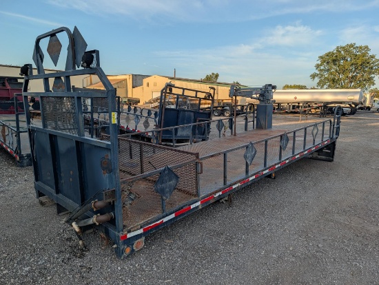 24' x 100" Steel Bed w/ Venturo Crane