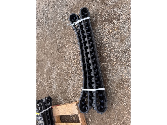 Pair of 7" Mini Excavator Rubber Tracks