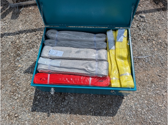 17 Landhonor Webbing Slings W/ Toolbox