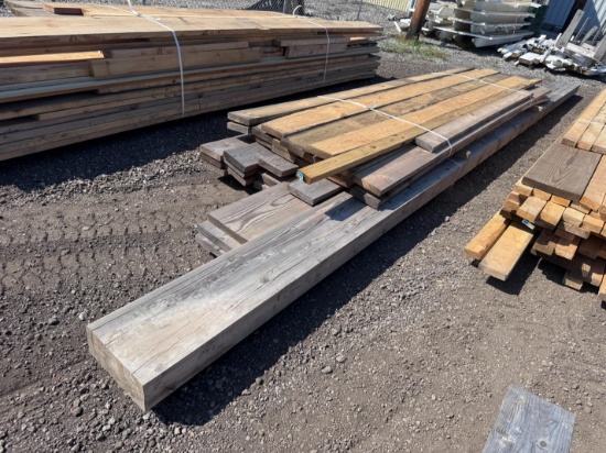 Various Lumber - 2x6, 2x4, 6x12