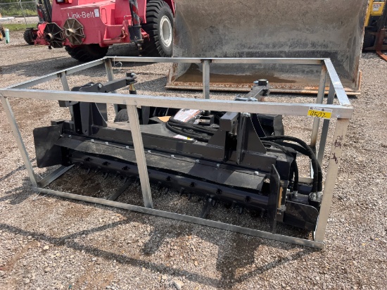 Land Honor 72" Skid Steer Power Rake