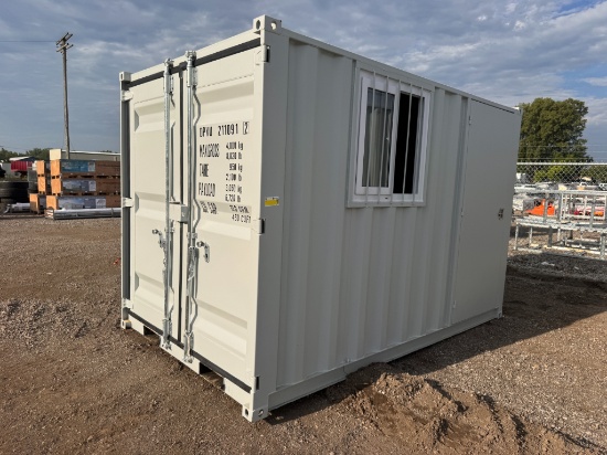 11' Container w/ Side Door & Window