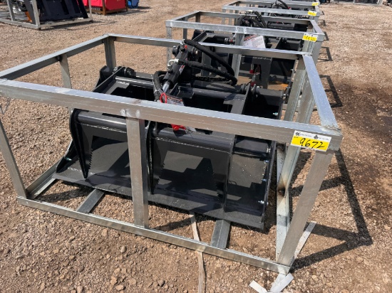 Land Honor Mini Skid Steer 44" Grapple Bucket