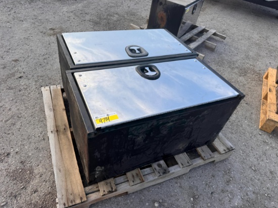 (2) 36" Underbody Tool Boxes
