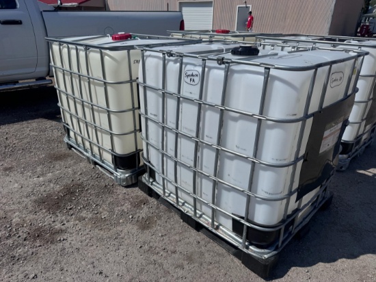 (2) 275 Gallon IBC Totes