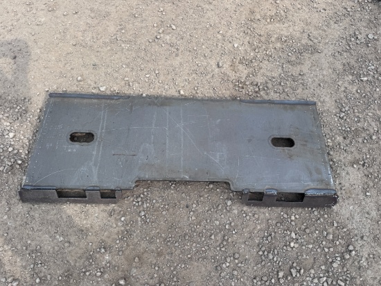 KC Skid Steer Smooth Plate