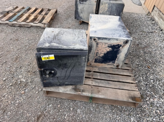 (2) Underbody Truck Toolboxes